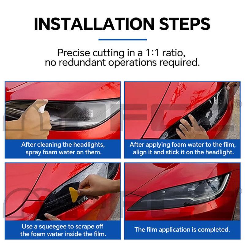 For Seat Cupra TAVASCAN 2024 2025 Headlight A B Pillars TPU Protection Film Anti-scratch Pre-cut Clear PPF Resistant Invisible