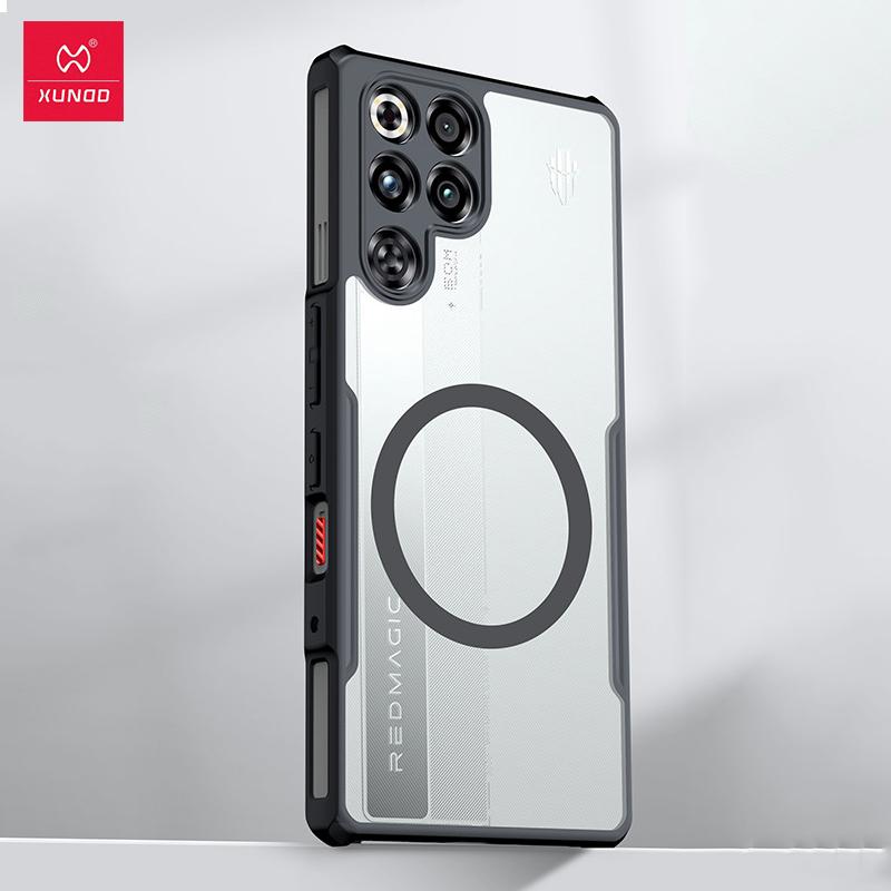 Для ZTE nubia RedMagic 11 Pro+ Чехол Red Magic 11 Pro Plus Чехол XUNDD Роскошная Задняя Крышка с Магнитным Кольцом Ударопрочный Бампер Защитные Чехлы