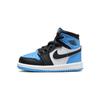 Air 1 Retro High OG TD UNC Toe Baby Sneakers Blue University-Blue Black FD1413-400