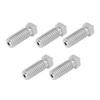 5Pcs 0.4mm Diameter 3D Printer Nozzle Replacement Stainless Steel M6 Nozzle Set  Hotend Replacement