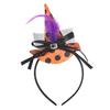 Witch Hat Headband Halloween Witch Hat Headband Small Witch Hat Headpiece For Halloween Party Hair Accessory For Girls