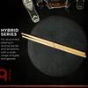 Кисть MEINL Stick Кисть Meinl Drumstick HYBRID Hickory Hybrid Tip 9A SB133 x & (413 14,7 мм) []