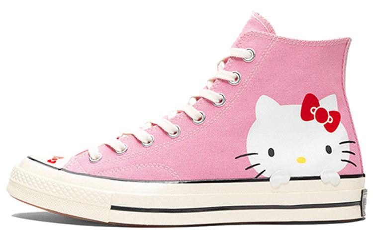Кеды Chuck 70 Hello Kitty x Chuck 70 Converse Canvas Hi Top 'Prism Pink' 162936C