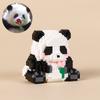 Micro-Assembled Small Particle Educational Toys Building Blocks Children's Gifts Boys And Girls Panda 3D Puzzle Ornaments