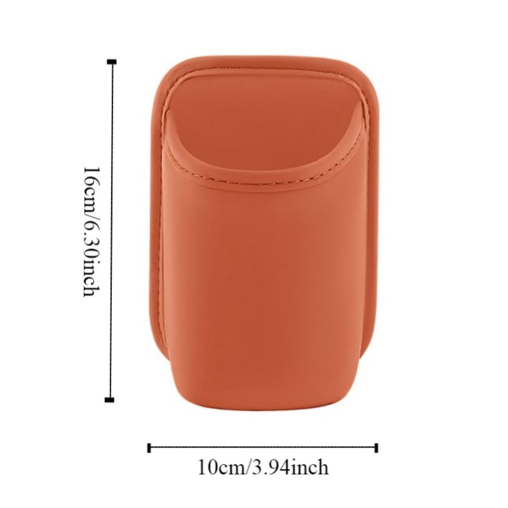 Storage Bin Car Door Cup Holder Leather Auto Back Seat Cup Holder for Car Interior Accessories