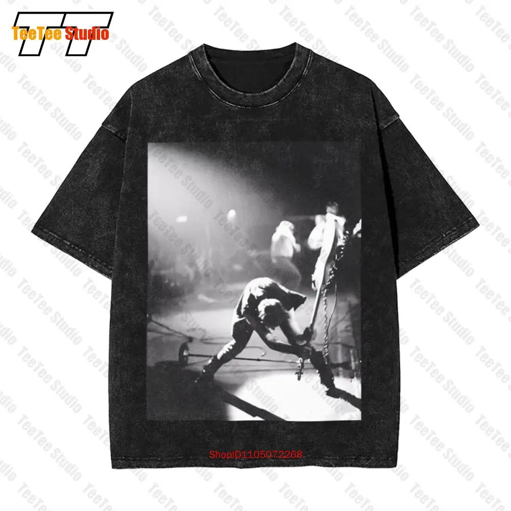 The Clash London Calling Black Vintage Oversized T-Shirt Ships Fast High Quality QHR3