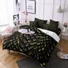 Dragon Scale Bedding Duvet Cover Set King Queen Size Wild Animal Skin Bedding Set Glitter Psychedelic Animal Comforter Cover