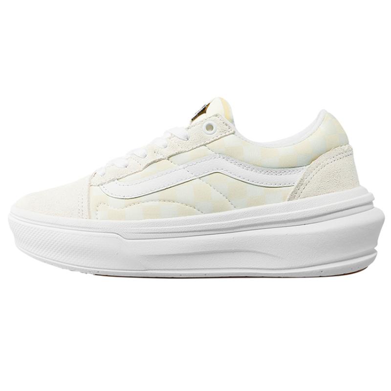 Vans Old Skool Overt ComfyCush 'Checkerboard White' Vans VN0A7Q5ETDC