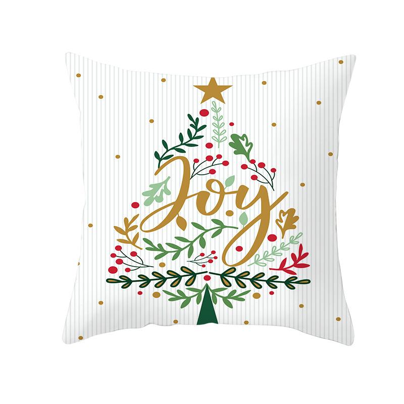 Fresh Green Christmas Pillow Cover Home Ornament Pillow Sleeping Pillow Cushion Cover Premium Durable Quality Useful