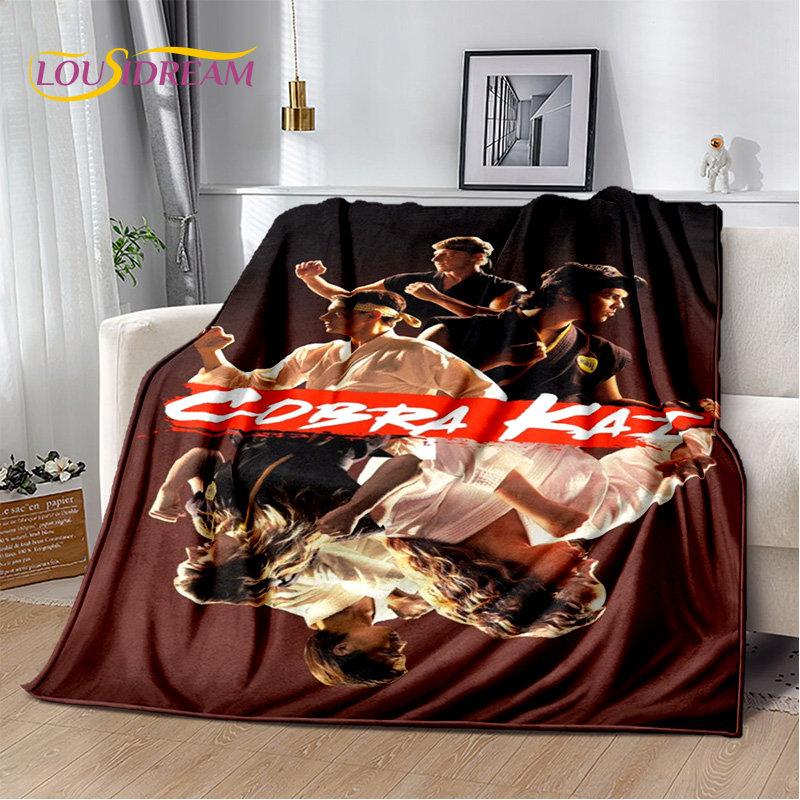 ТВ каратэ Кобра Кай Аманда мягкое плюшевое одеяло, фланелевое одеяло, одеяло для гостиной, спальни, кровати, дивана, чехол для пикника, детское