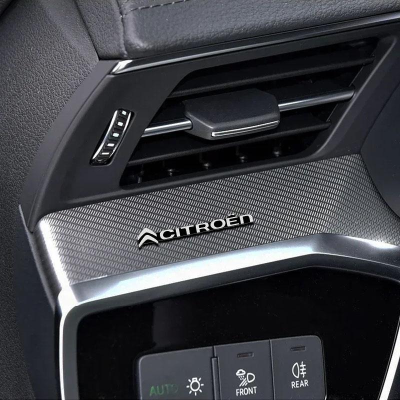 Декоративная 3D алюминиевая эмблема-значок для автомобильного аудио 3D наклейка для Citroen C1 C2 C3 C4 C5 C6 C8 C4L DS3 DS4 DS5 LS DS6 Grand Picasso
