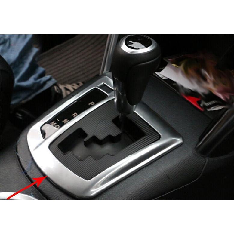 For Mazda CX-5 2013-2014 Matte Silver Center Console Gear Shift Panel Trim 1PCS
