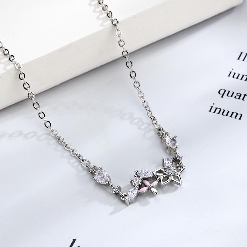 Женское ожерелье Lindon, кулон из медного сплава, циркон, модный подарок