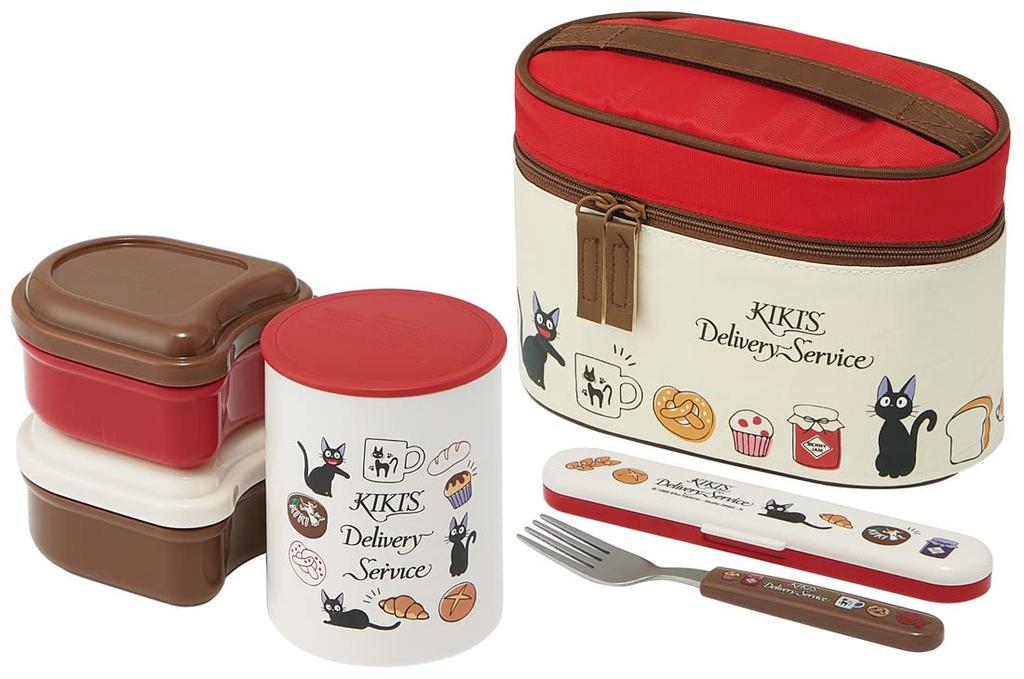 Skater Antibacterial Insulated Lunch Box Lunch Jar Delivery Service Bakery Ghibli 560ml Kiki's KCLJC6AG-A