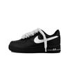 Nike Air Force 1 Нескользящие Устойчивые к истиранию Низкие Скейтбордические кроссовки Унисекс Черный Белый CW2288-001(Команда619-)
