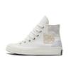 Женские кроссовки Chuck 70 High Denim Patchwork White Vintage-White Stellar-Indigo A06822C
