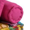 2 Seater Modular Pouf Patchwork Fabric