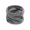 Knitted Scarf Winter Warm Snood Scarves Solid Thicken Wool Fur Neck Warmer Unisex Men Neck Scarfs Ring Female Pullover Scarf