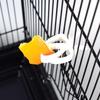 Plastic Fruit Pet Cage Accessories Bird Food Holders Parrot Feeder Feeding Clamp Cuttlebone Clip