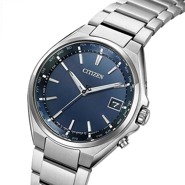 Citizen CB1120-50L ( Watch ATTESA Eco-Drive Radio-controlled Direct Flight Blue) Round Watch Silver