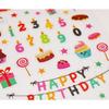 Stickers - Classy - Glitter Birthday - Multicolor - 7.5 X 10 Cm - Mixed