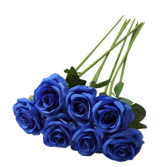 12 шт. искусственных розовых цветов, реалистичные, яркие, невыцветающие, искусственные розы, букет, свадебные украшения