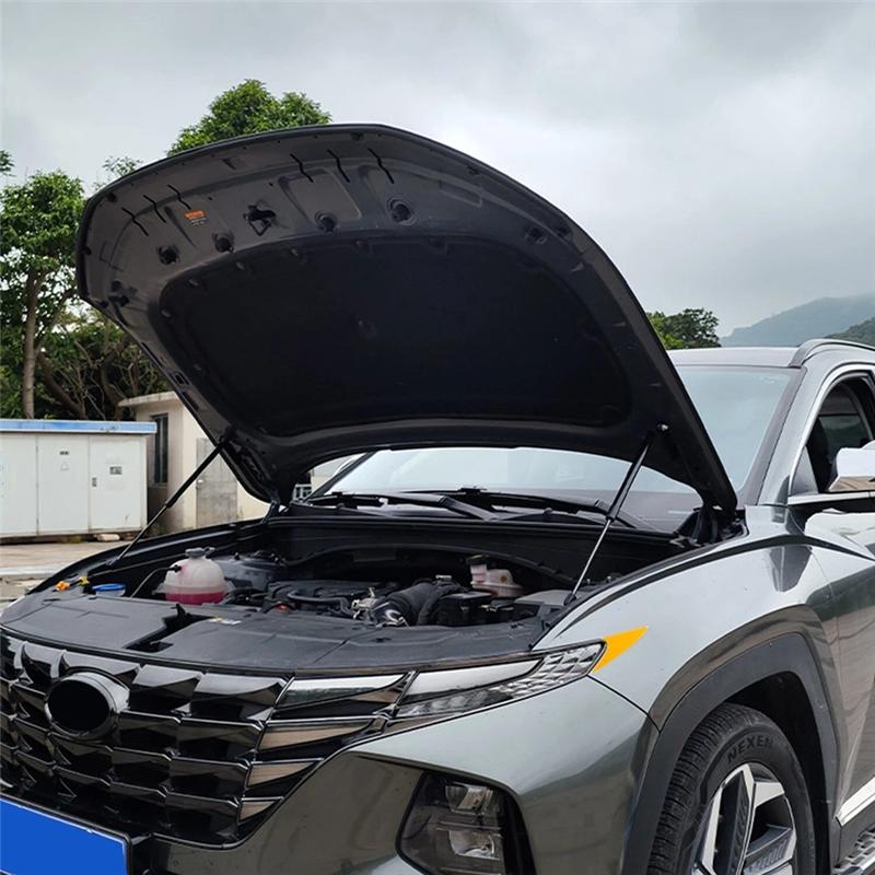 Передний капот автомобиля, газовые упоры, стойки, штанга, пружина для Hyundai Tucson NX4 2022-2023, аксессуар