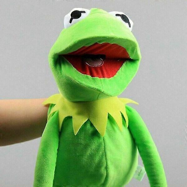 60 cm Kermit the Frog Hand Puppet Full Body Plush Toy Props, Plush Toy