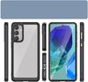 Samsung Galaxy M55 5G Fusion Hybrid Case, Transparent / Black
