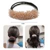 Accessories Braiders Tool Hair Band Quick Bun Curler Rhinestone Lazy Hairpin Donut Bun Maker