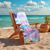 1Pc Cyberpunk Romance Beach Towel Quick Dry Multiuse For Beach Pool Gym Yoga Home Travel Christmas Halloween Xmas Gift S1182