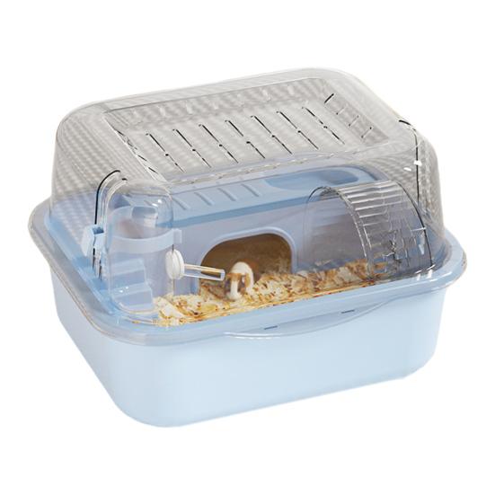 Клетка для хомяка, домик для мелких животных, большая вместимость, прозрачный дизайн, песчанки, грызуны, клетка для мелких животных, игровой домик