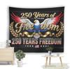 1 шт. Флаг-гобелен с украшением к 250-летию США, тканевое настенное панно для патриотического домашнего декора