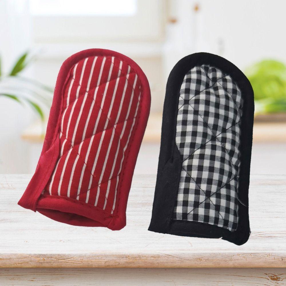 Anti-Scald Pan Handle Holder Sleeve Cotton Pans Handle Cover Cookware Potholder  Frying Pan