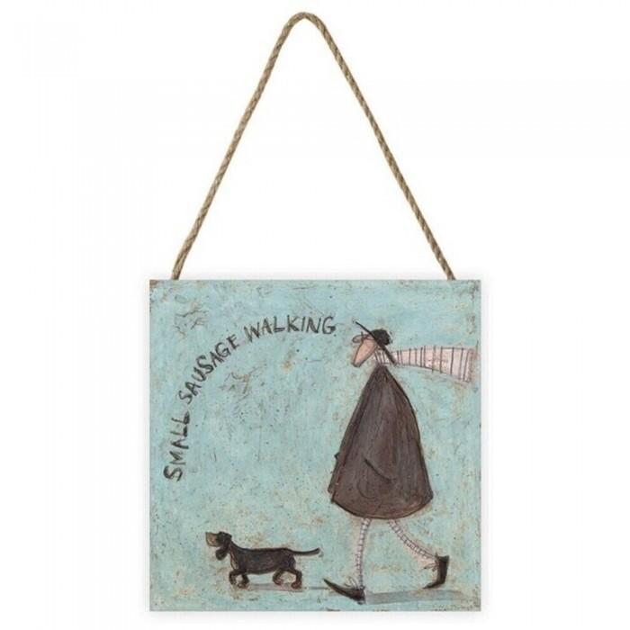 Sam Toft Маленькая деревянная доска для ходьбы с колбасой