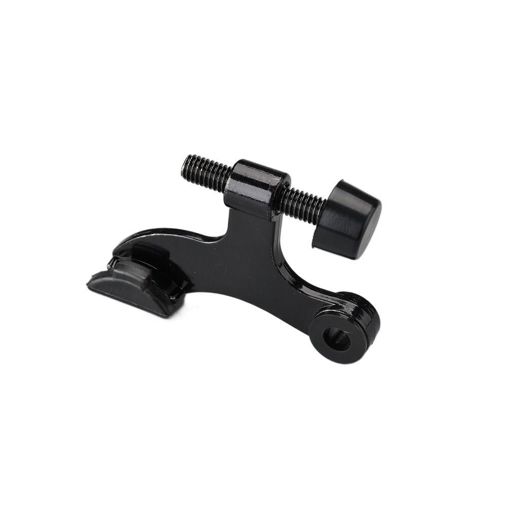 Black Silver Deluxe Door Hardware Hidden Heavy Duty Hinge Pin Door Stopper Damper Bumper