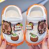 Children's Sandals Slippers Summer Baotou Hole Shoes 1-6 Years Old 2 Small Children Soft Bottom Non-slip Baby Baby Sandals