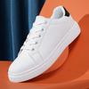 QZHSMY Sneakers White Black Men Shoes Comfortable Casual Skateboard Shoes Men Solid Leisure Sneakers Lightweight Walking Shoes