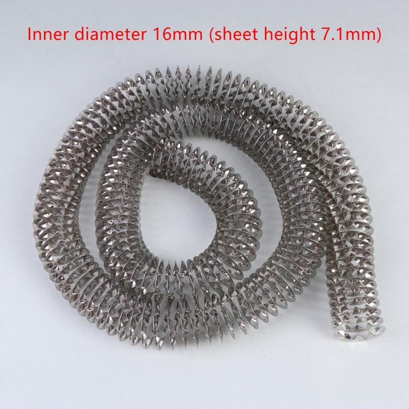 1 PCS Stainless Steel Spiral Hollow Fin For Heating Cooling Tube Special Fin Drying Radiator Accessories