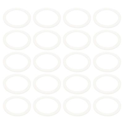 20 шт. Уплотнительные кольца Силиконовые прокладки для крышек банок Банки Mason Герметичные Воздухонепроницаемые Запасные кольца для банок Консервирование Широкое горлышко