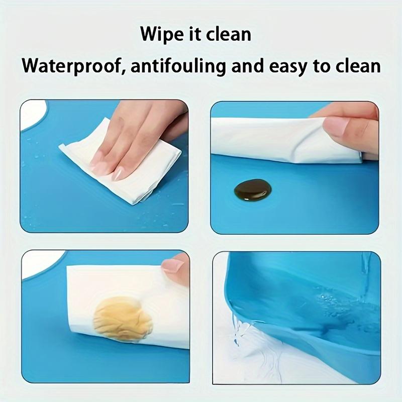 Большие силиконовые нагрудники для взрослых, нагрудники для пожилых людей, водонепроницаемые трехмерные нагрудники для еды, силиконовые нагрудники для еды