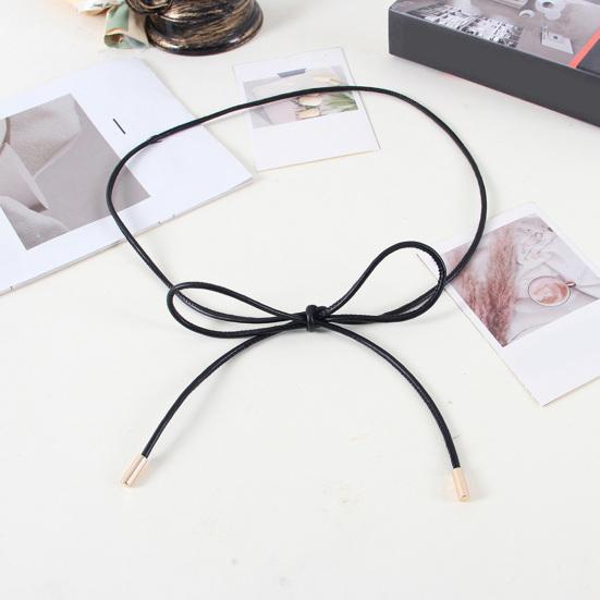 Имитация ремня Модный шнурованный декоративный пояс Кожаный аксессуар