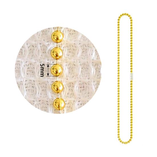 10Pcs Bead Chain Hanging Ornament with Connecting Buckle DIY Jewelry Making Supplies for Holiday Carnival Decoration