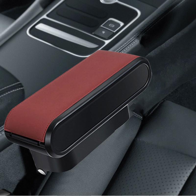 Ящик для подлокотника автомобиля, центральная консоль, коробка для салфеток, контейнер для подлокотника, органайзер для автомобильной консоли, регулируемый органайзер для автоподлокотника