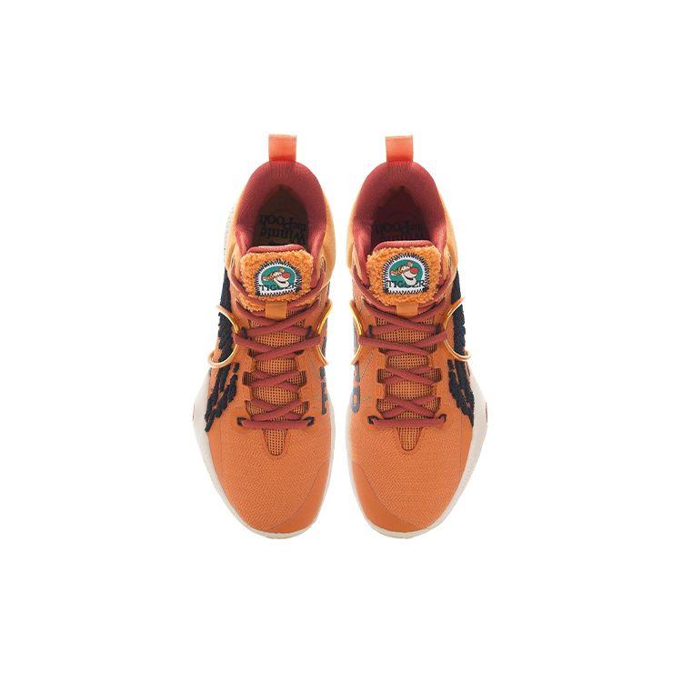 Баскетбольные кроссовки Li Ning Disney X Flash 8 Premium Tigger Low Top мужские кроссовки Jam-Orange ABAS005-2