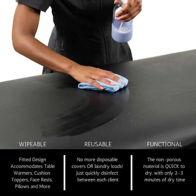 PU Waterproof Professional Special Eyelash Extension Elastic Bed Cover Sheets Cils Table Sheet for Lash Bed Makeup Salon