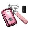 LETINGFAR Key Case, For Mazda, Smart Key Case, Key Cover, Keychain, Lightweight, Soft, Luxury,