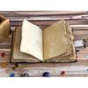 Handmade Leather Journal with Deckle Edge Paper Third Eye Journal Antique Blank Spell Wiccan Notebook Horror Special Book