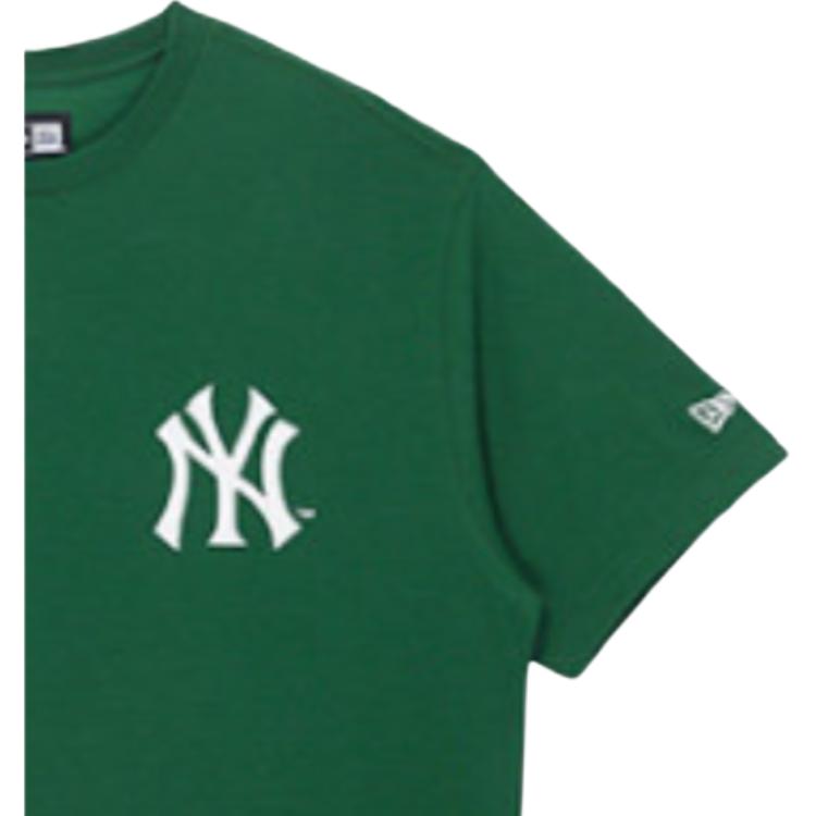 New Era Модная однотонная футболка с коротким рукавом свободного кроя MLB Team Series, унисекс, топ 15040872