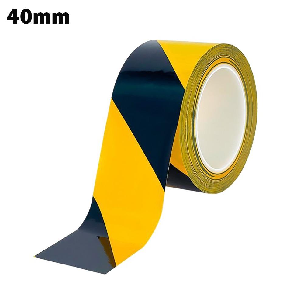 Клейкая ПВХ Предупреждающая Лента Противоскользящие Предупреждающие Наклейки Наклейки для Обозначения Местоположения Лестница Пол